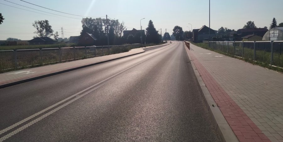 2025 08 14 km 246+400 ul. Wiejska strona prawa