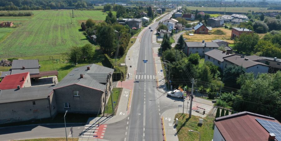 46. 254+950 Wieszowa ul Leśna i Sienkiewicza