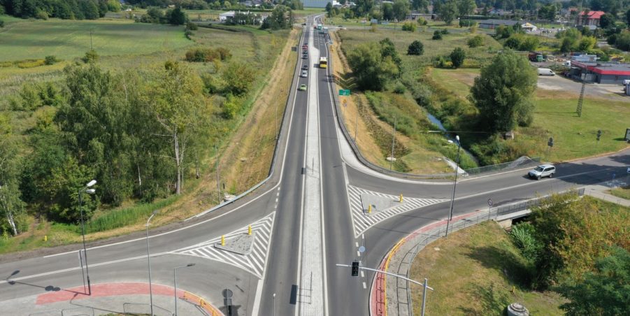 02. 244+150 Pyskowice skrzyżowanie z ul Powstańców Śląskich