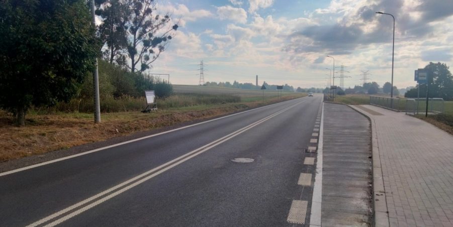 2025 09 02 km 246+550 ul. Wiejska strona prawa