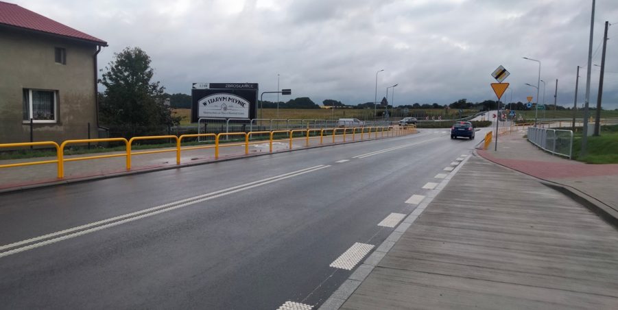 2025 09 17 km 250+200 skrzyżowanie z ulicą Gliwicką