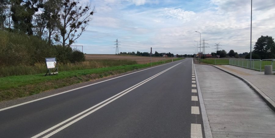 2025 09 26 km 246+550 ul. Wiejska strona prawa