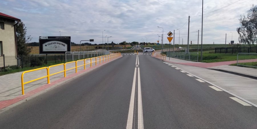 2025 09 26 km 250+200 skrzyżowanie z ulicą Gliwicką