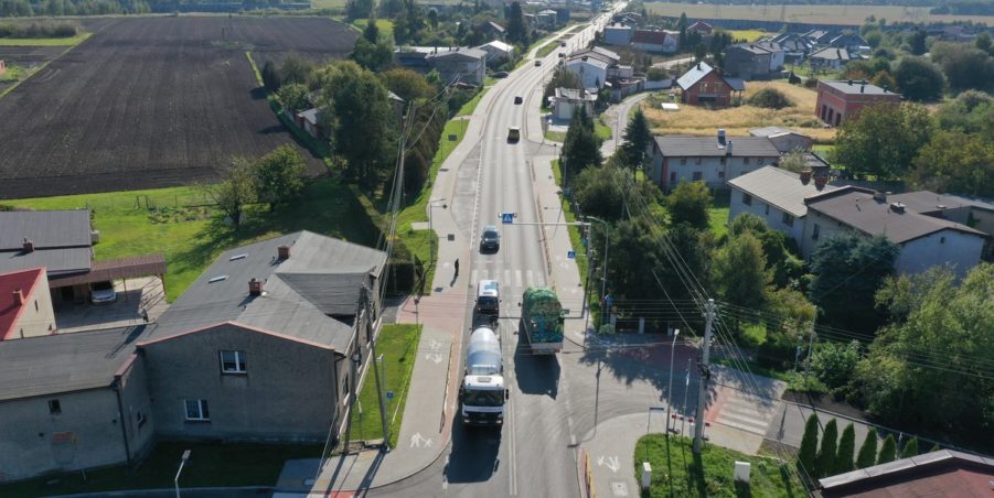 46. 254+950 Wieszowa ul Leśna i Sienkiewicza
