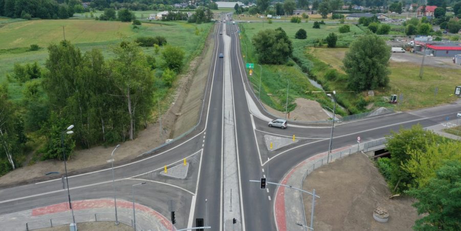 02. 244+150 Pyskowice skrzyżowanie z ul Powstańców Śląskich