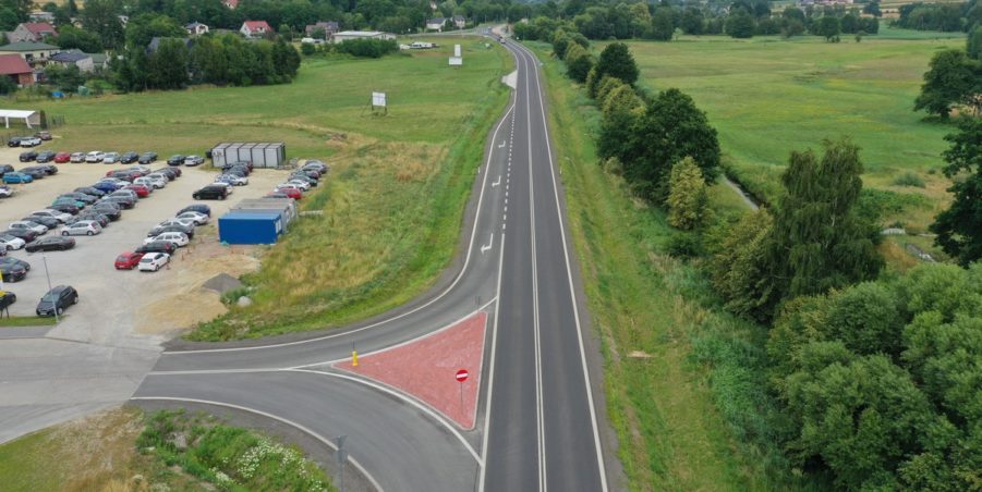 07. 245+200 Pyskowice zjazd do Polmarkus