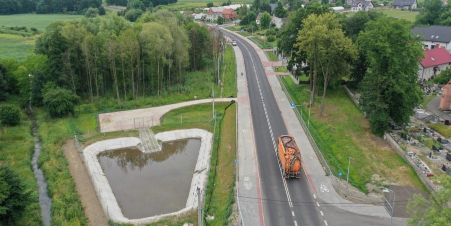 19. 248+050 Karchowice most nad rzeką Drama, zbiornik ZR 03