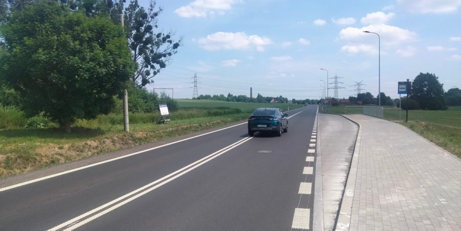2025 06 18 km 246+550 ul. Wiejska strona prawa
