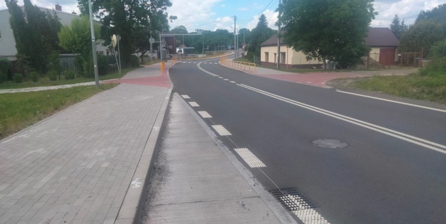 2025 06 25 km 246+550 ul. Wiejska strona lewa
