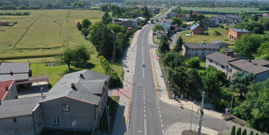 46. 254+950 Wieszowa ul Leśna i Sienkiewicza