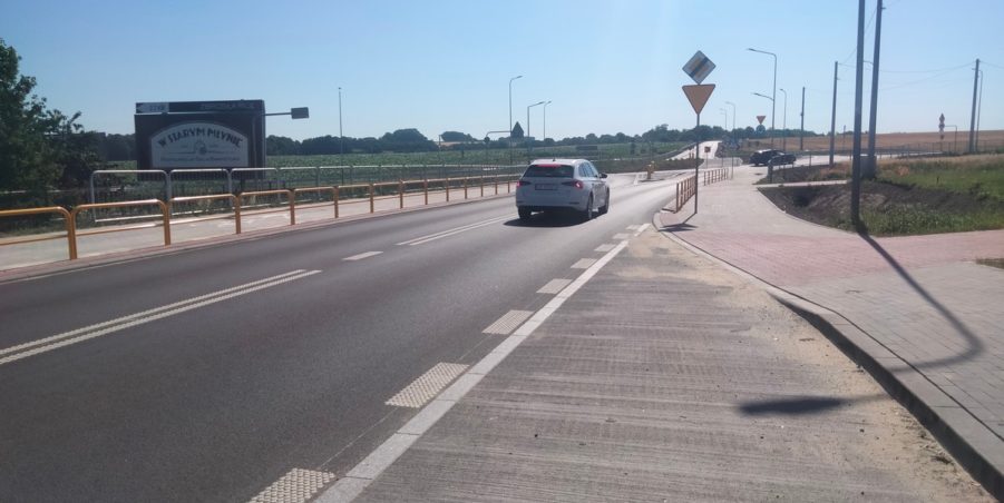 2025 07 03 km 250+200 skrzyżowanie z ulicą Gliwicką