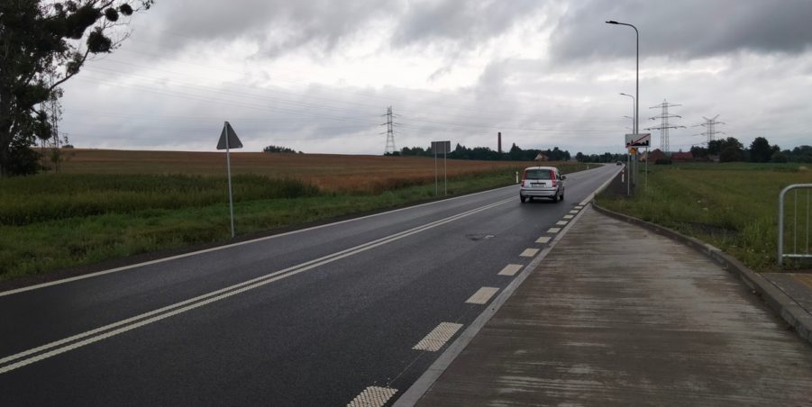 2025 07 10 km 246+550 ul. Wiejska strona prawa