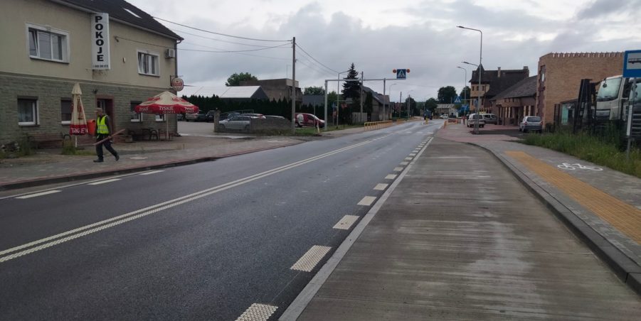 2025 07 10 km 247+700 Karchowice ulica Polna