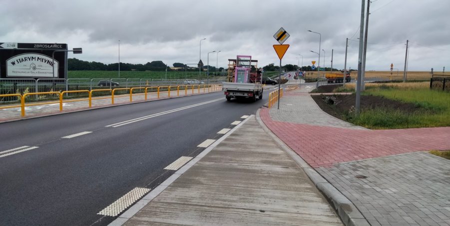 2025 07 10 km 250+200 skrzyżowanie z ulicą Gliwicką