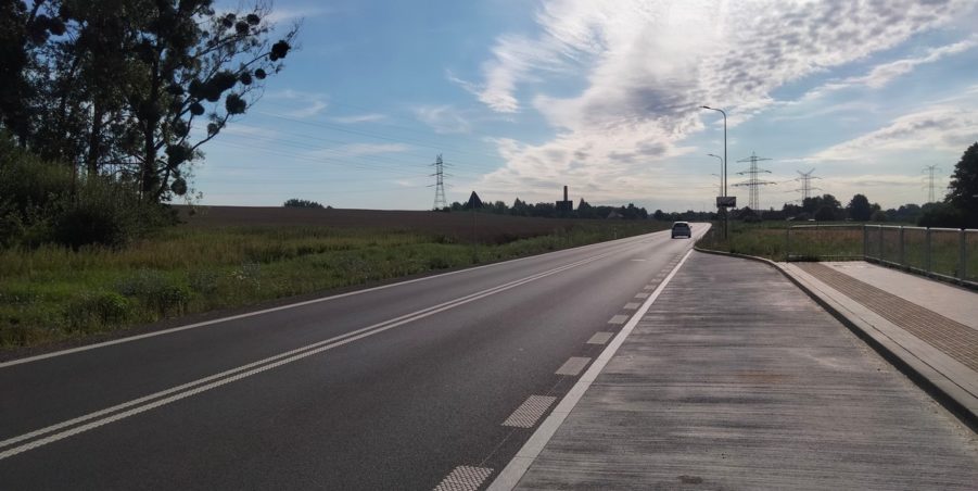 2025 07 24 km 246+550 ul. Wiejska strona prawa