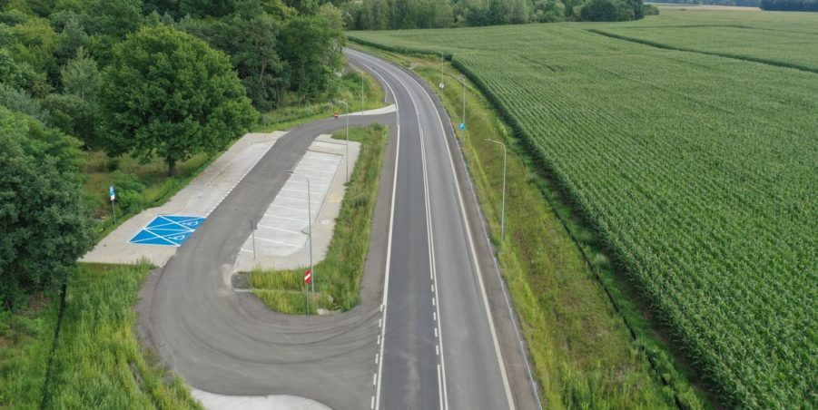 22. 248+850 Boniowice Las Boniowski parking