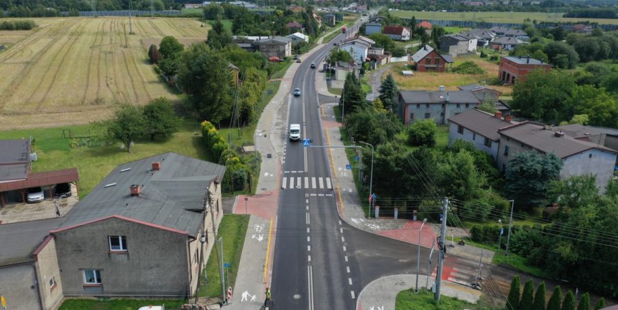 46. 254+950 Wieszowa ul Leśna i Sienkiewicza