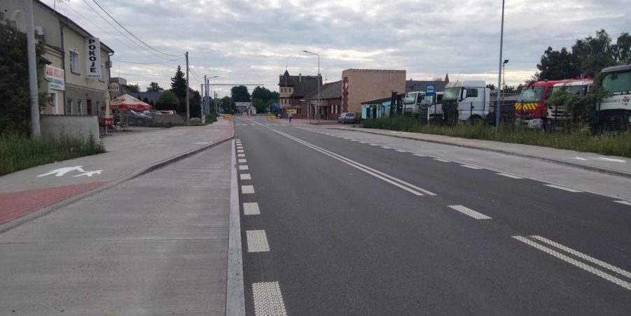 2025 07 31 km 247+700 Karchowice ulica Polna